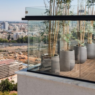 הגבהת מעקה | הסורג השקוף